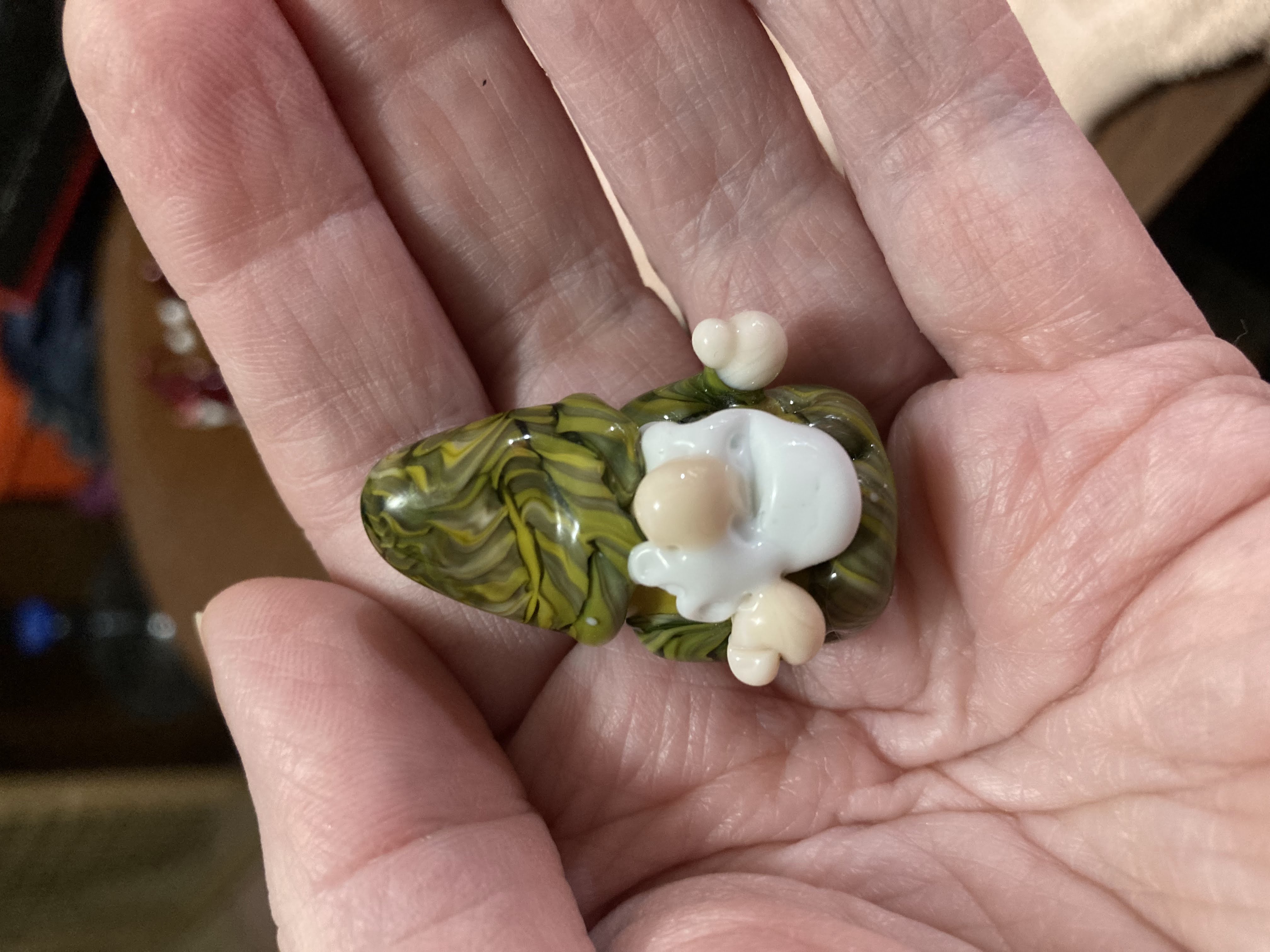 Handmade Glass Gnome